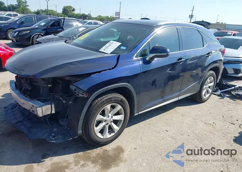 2016 Lexus Rx 350 из США, поврежденный, VIN 2T2ZZMCAXGC020096